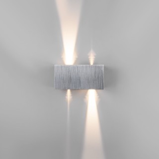 Уличный настенный светодиодный светильник WINNER DOUBLE LED IP54 35137/W алюминий-foto6
