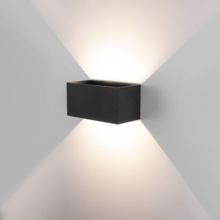 Уличный настенный светодиодный светильник WINNER DOUBLE LED IP54 35137/W черный-foto4