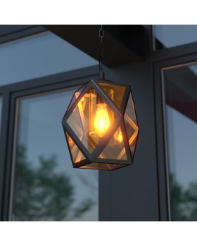 Уличный подвесной светильник Ambra H IP33 35133/H черный-foto3