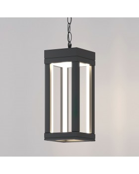 Уличный подвесной светодиодный светильник Frame LED IP54 1528 TECHNO LED серый