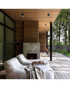 Накладной светодиодный влагозащищенный светильник IP65 35131/H черный-foto3