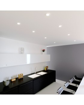 Влагозащищенный точечный светильник 125 MR16 белый матовый-foto4