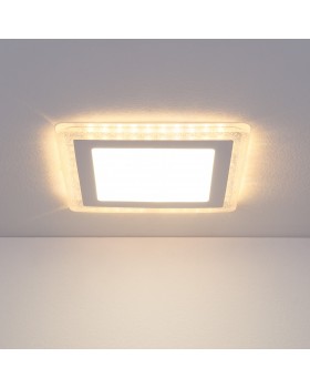 Встраиваемый светодиодный светильник DLS024 7+3W 4200K