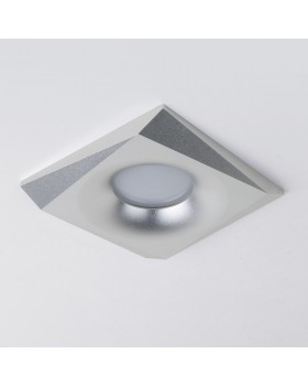 Встраиваемый точечный светильник 119 MR16 серебро-foto3