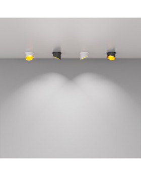 Встраиваемый точечный светильник 7005 MR16 WH/GD белый/золото-foto3