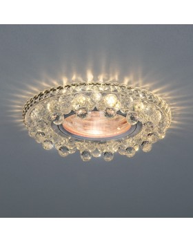 Встраиваемый точечный светильник с LED подсветкой 2211 MR16 CL прозрачный-foto3