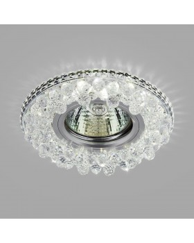 Встраиваемый точечный светильник с LED подсветкой 2211 MR16 CL прозрачный-foto2