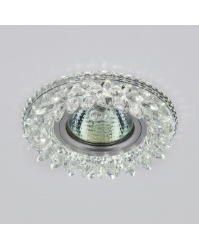 Встраиваемый точечный светильник с LED подсветкой 2212 MR16 CL прозрачный-foto2