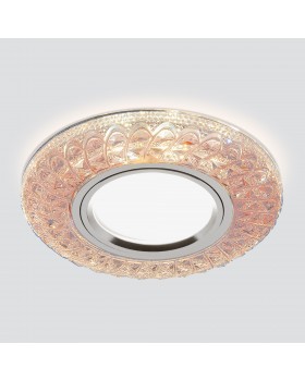 Встраиваемый точечный светильник со светодиодной подсветкой 2180 MR16 розовый