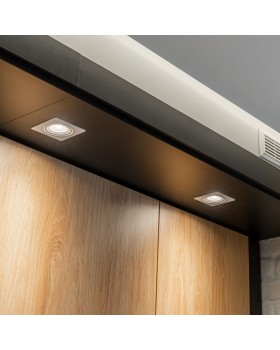 Встраиваемый точечный светодиодный светильник 9915 LED 6W WH белый-foto2