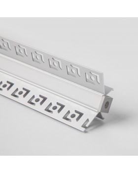 Встраиваемый угловой алюминиевый профиль (внутренний угол) для светодиодной ленты LL-2-ALP014-foto2