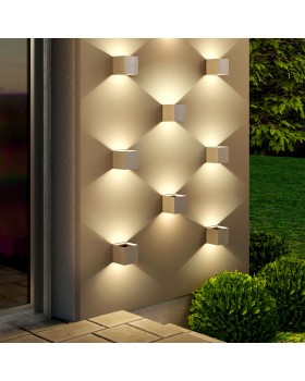 Уличный настенный светодиодный светильник 1548 TECHNO LED WINNER алюминий 1548 TECHNO LED WINNER алюминий-foto4