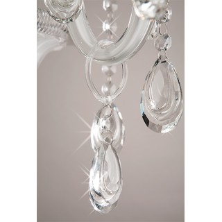 Хрустальный бра 125/2 белый / хром-foto2