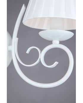 Бра в классическом стиле с абажуром 280/1 белый-foto4