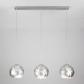 Подвесной светильник 304/3 серебро / хром-foto3