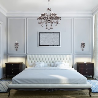 Большая хрустальная люстра 309/15 хром-foto2