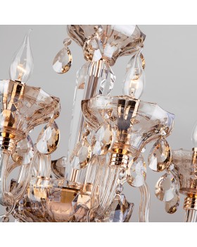 Классическая хрустальная люстра 310/5 золото-foto3