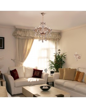 Классическая хрустальная люстра 310/5 золото-foto2