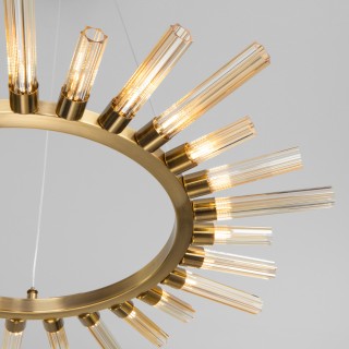 Подвесной светильник 557 золотая бронза-foto3