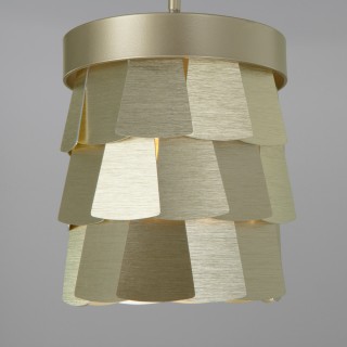 Подвесной светильник с абажуром 317/1  шампань-foto2