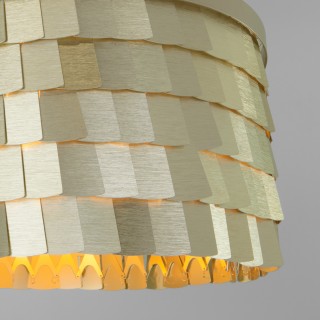 Подвесной светильник с абажуром 317/6  шампань-foto2