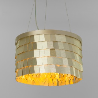 Подвесной светильник с абажуром 317/6  шампань-foto3