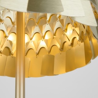 Настольная лампа с абажуром 01103/4 шампань-foto3