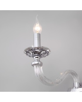 Классическое хрустальное бра 318/2 хром-foto3