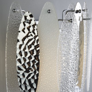 Настенный светильник с декором 324/1 хром-foto2