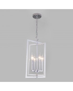 Подвесной светильник в стиле лофт 327/4 хром-foto3