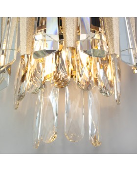 Хрустальный бра 328/2 золото-foto6