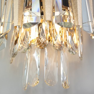 Хрустальный бра 328/2 золото-foto6