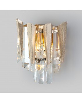 Хрустальный бра 328/2 золото-foto3