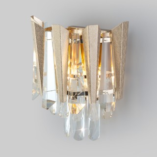 Хрустальный бра 328/2 золото-foto3
