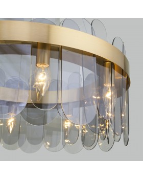 Подвесная люстра 332/8 латунь-foto3