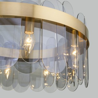 Подвесная люстра 332/8 латунь-foto3