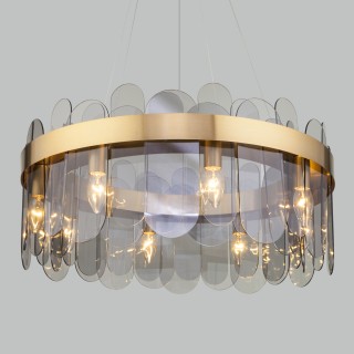 Подвесная люстра 332/8 латунь-foto2