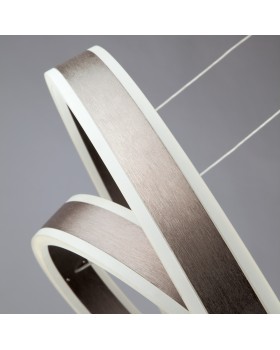 Светодиодная люстра Умный дом 455/2 коричневый-foto4