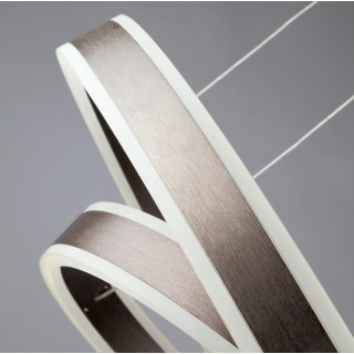 Светодиодная люстра Умный дом 455/2 коричневый-foto4