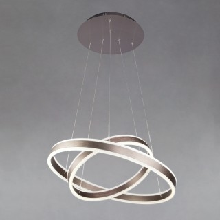 Светодиодная люстра Умный дом 455/2 коричневый-foto3