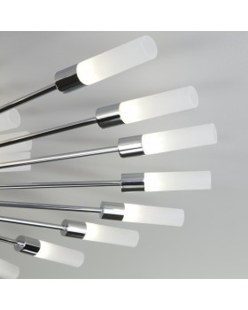 Потолочная люстра Умный дом 574 хром / белый-foto3