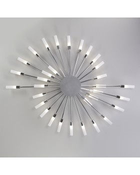 Потолочная люстра Умный дом 574 хром / белый-foto2