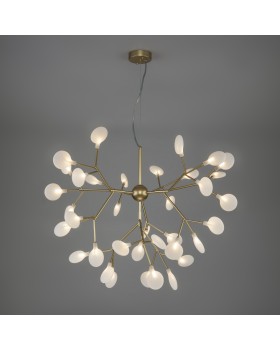 Подвесная люстра Умный дом 342 золото / белый-foto3