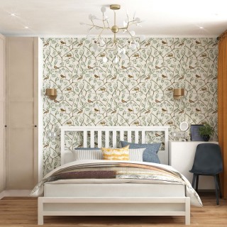 Подвесная люстра Умный дом 342 золото / белый-foto2