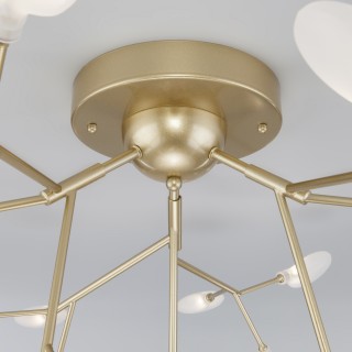 Потолочная люстра Умный дом 343 золото / белый-foto2