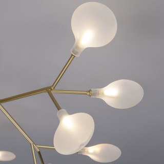 Потолочная люстра Умный дом 343 золото / белый-foto3