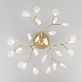 Потолочная люстра Умный дом 343 золото / белый-foto4