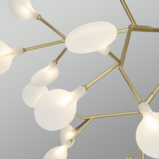 Потолочная люстра Умный дом 344 золото / белый-foto3