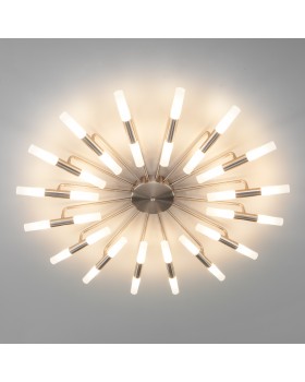 Потолочная люстра Умный дом 348 никель-foto2