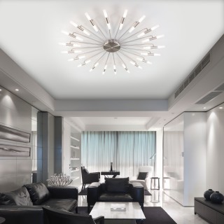 Потолочная люстра Умный дом 349 никель-foto3